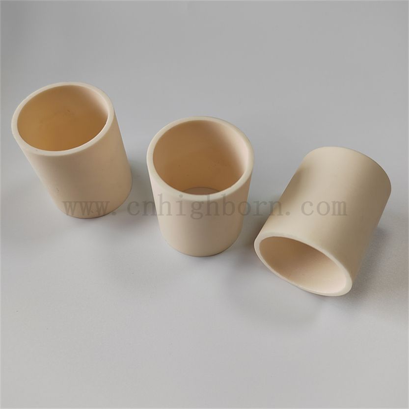Angepasst 99% Alumina Al2O3 Keramik Elfenbeinhülsenrohrrohr Busch