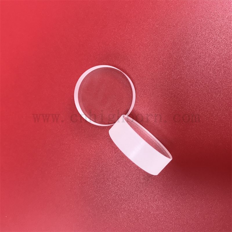 Angepasste runde transparante 10 -mm -Dicke Saphirglaslinse