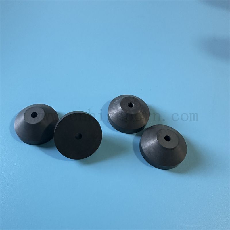 Isolator Borcarbid unregelmäßiger Sandstrahldüse angepasst B4C -Keramikbusch