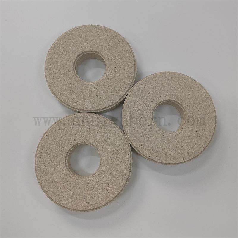 Refractory Cordierit Disc Isolator Mullite Board Customized Keramic Ring