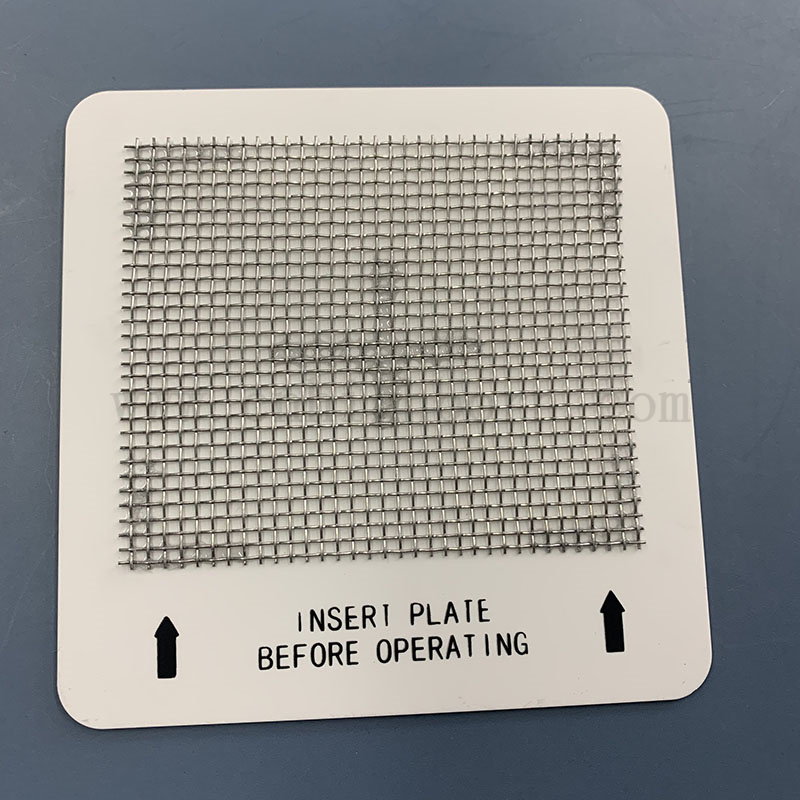  4,5 -Zoll -Ozonausgang Keramik -Ozonplatte mit Edelstahlnetz für Ozongenerator in Luft frischer 