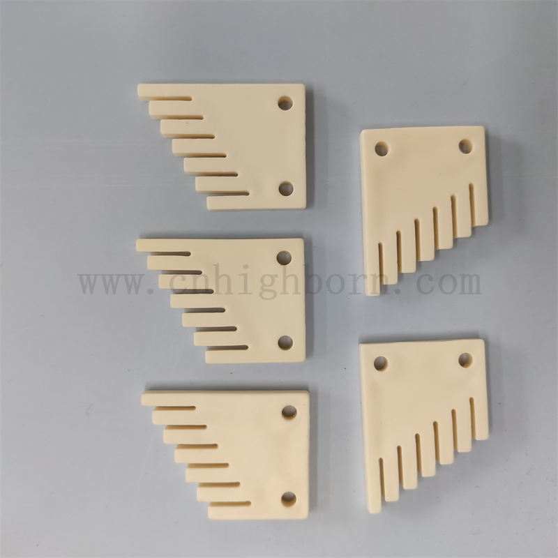  Tragenwiderstand AL2O3 Alumina Keramik Textilhakenteile für Strickmaschine