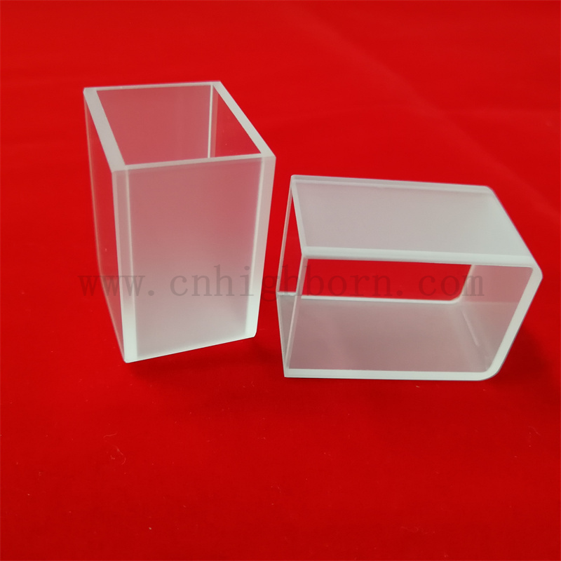 Laborflusszelle UV optische Glaskuvette zum Verkauf Spektrophotometer Quarzflusszelle