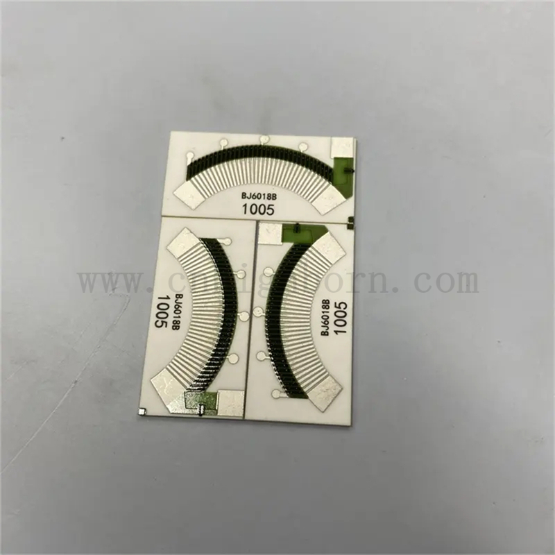 Hohe Genauigkeit Automobile Kraftstoffspiegel Sensoren Alumina Keramik Substrat Dicke Filmwiderstand