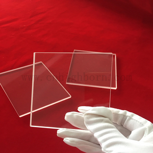 90 % transparente UV-Quarzglasplatte mit hoher Lichtdurchlässigkeit 