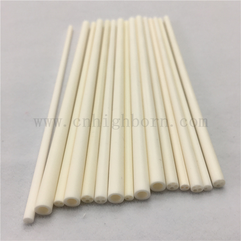 Customized Isolierung Alumina Keramikrohr 99 AL2O3 Perforiertes Rohr