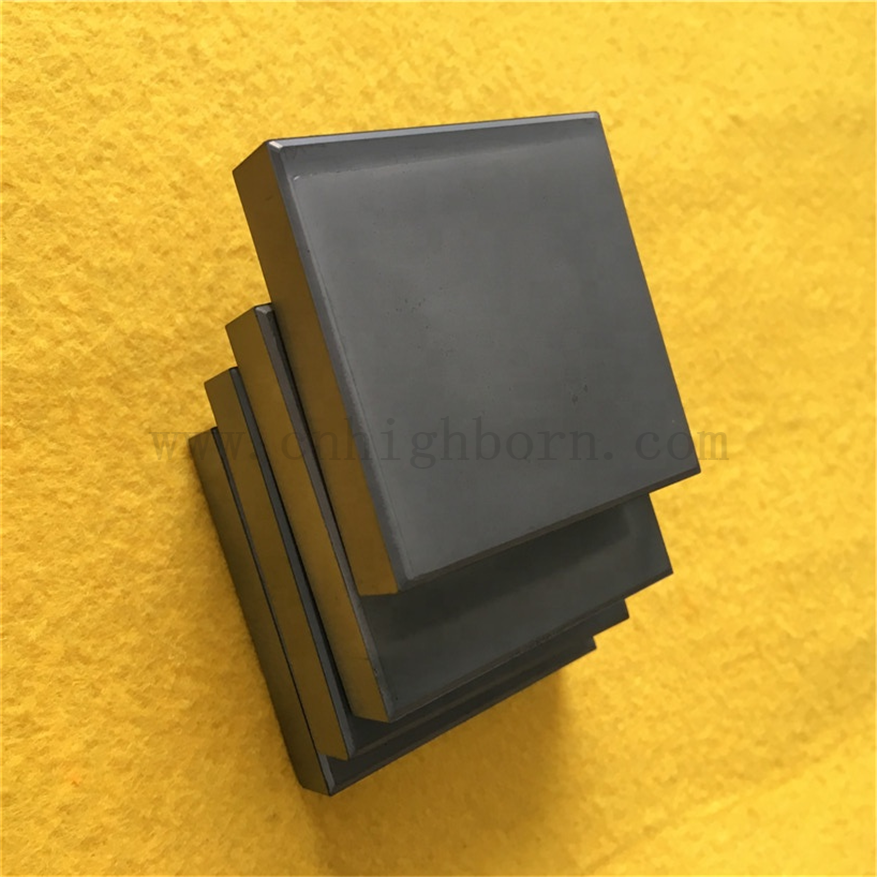 Thermische Expansion Ssic Plate Silicon Carbid Ceramic Board