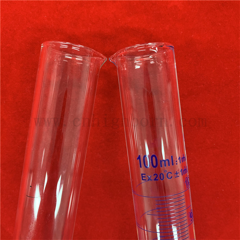 Labortests Clespecized Clearized Cleary High Borosilicat Glass Graduated Zylinder