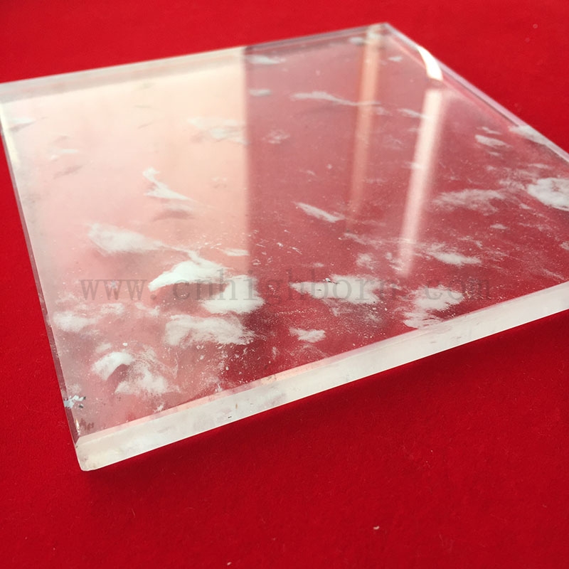 Großer Temperaturwiderstand verschmolzene Kieselsäure -Backwaren -Grill -Quarzplatte