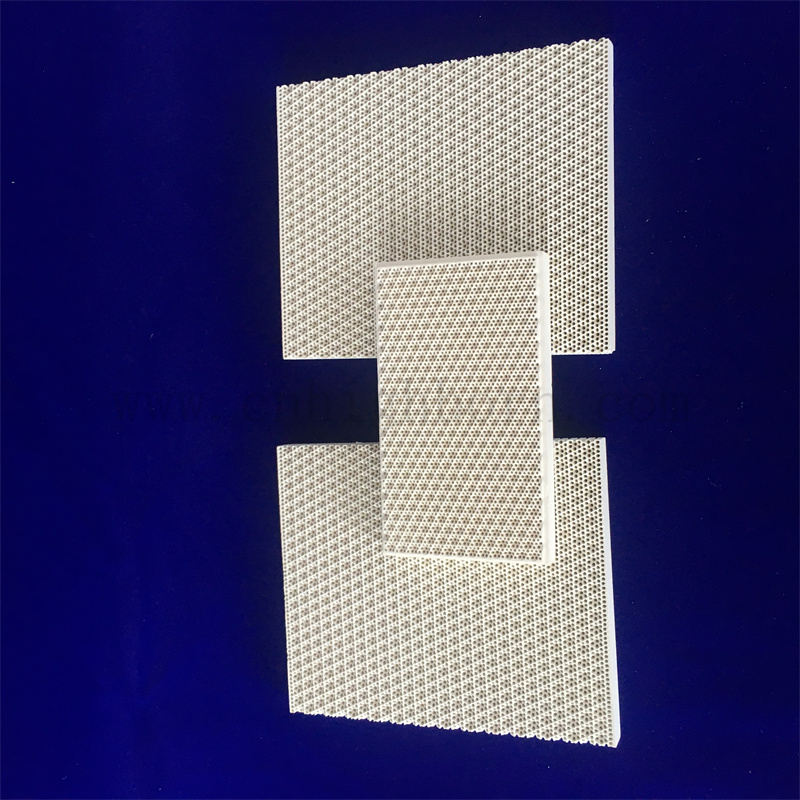 Infrarot Waben Keramikbrenner Blech Cordierit Verbrennungsplatte zum Grillen