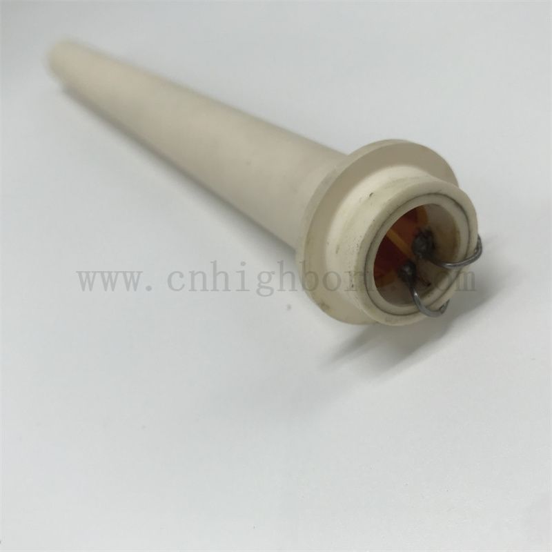 Poröses Keramikrohr Customized Porosity Mikroporöses Filterrohr mit Schritt