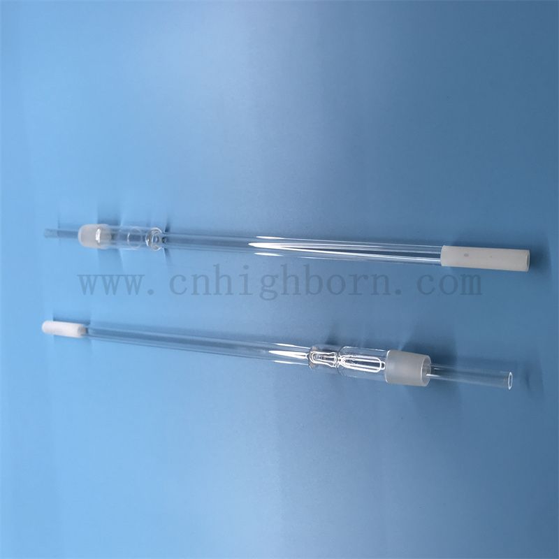 Customisierte Form klares hitzebeständiges fusioniertes Kieselglasquarzrohr