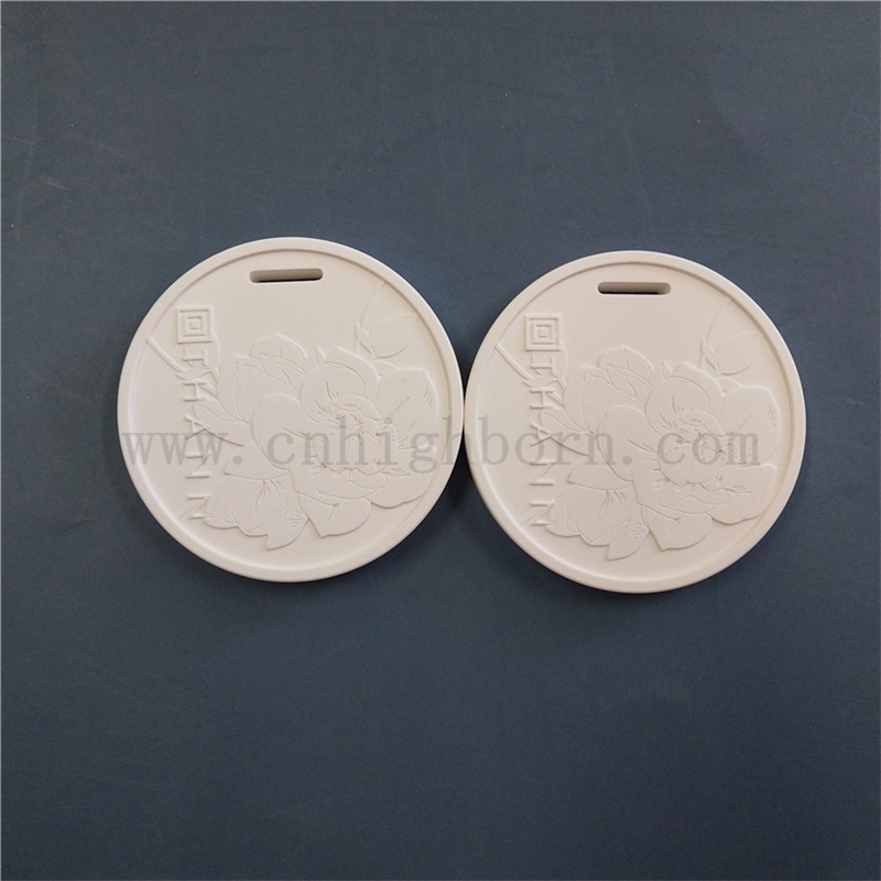 Logo Customized Auto Hanging Duftes Keramikaroma Diffusor Gipsstein