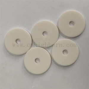Kundenspezifische Aluminiumoxid-Keramikscheiben-Al2O3-Platte zum Oberflächenpolieren