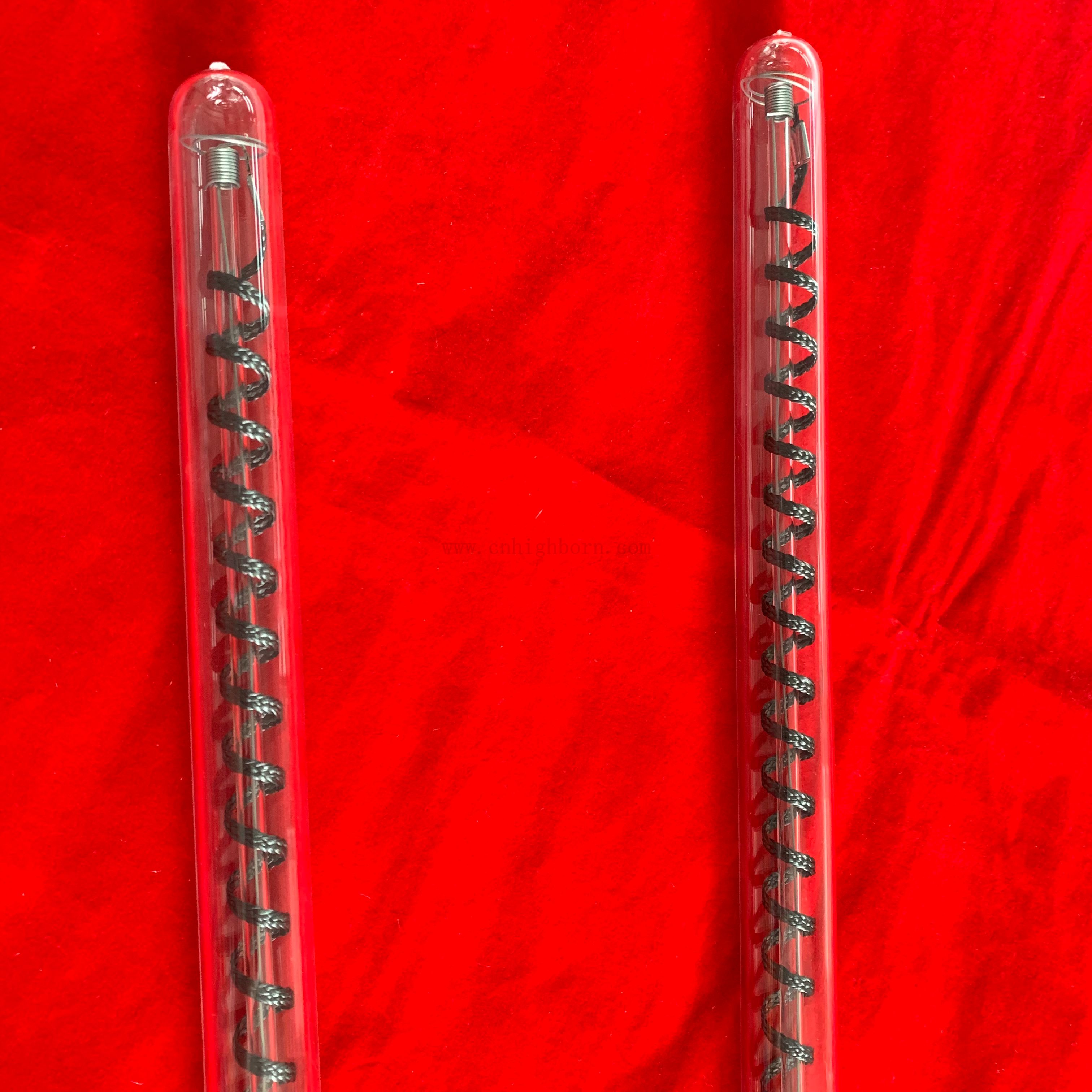 Fabrikversorgung Hochtemperaturheizungsquarzglasröhre mit Heizstreifen