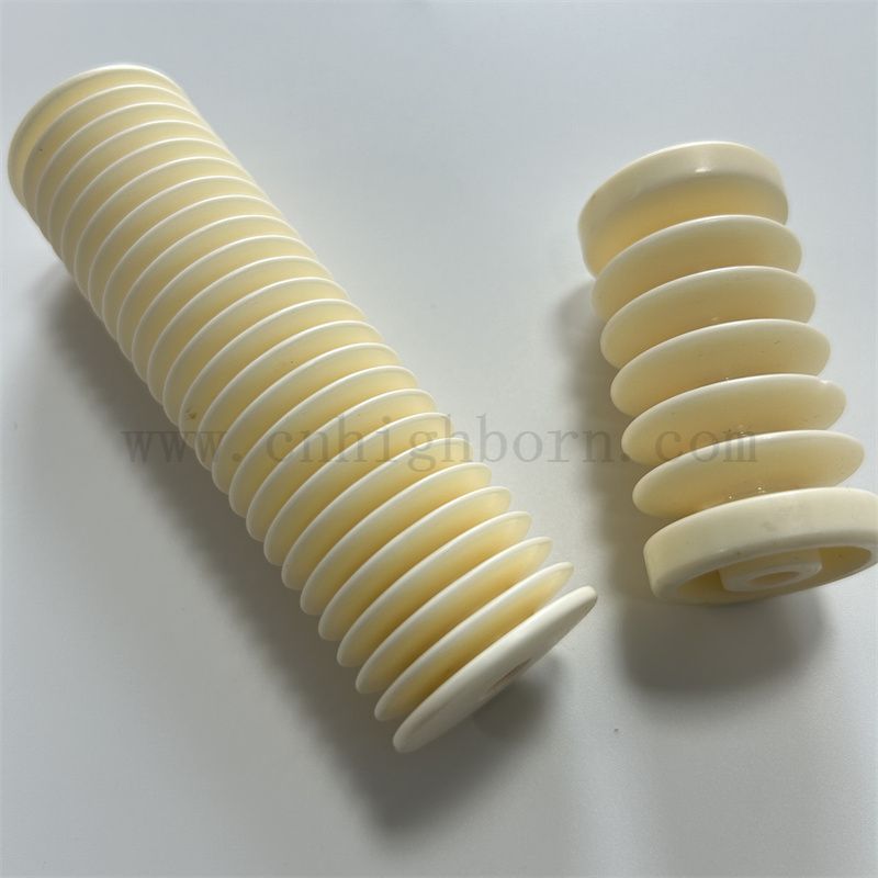 Textilkeramik 99% Alumina Keramikdraht -Guider -Ösen für Drahtanleitungen