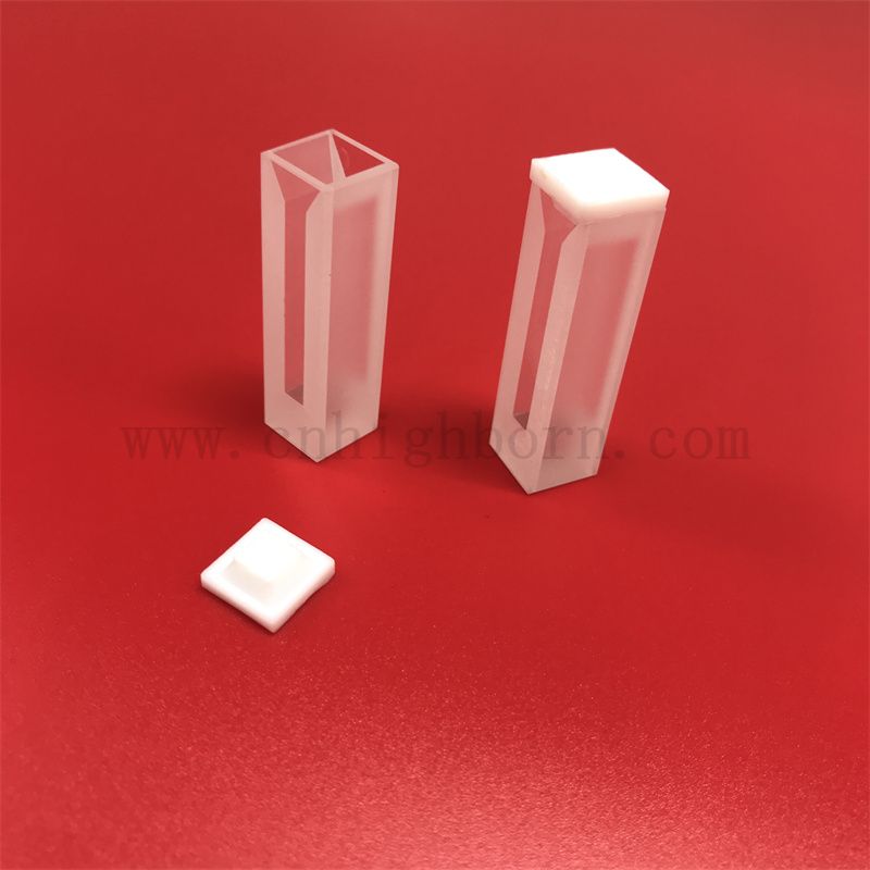 Laborinstrument hoher Getriebe optische Glasflusszelle UV Quarzkuvette