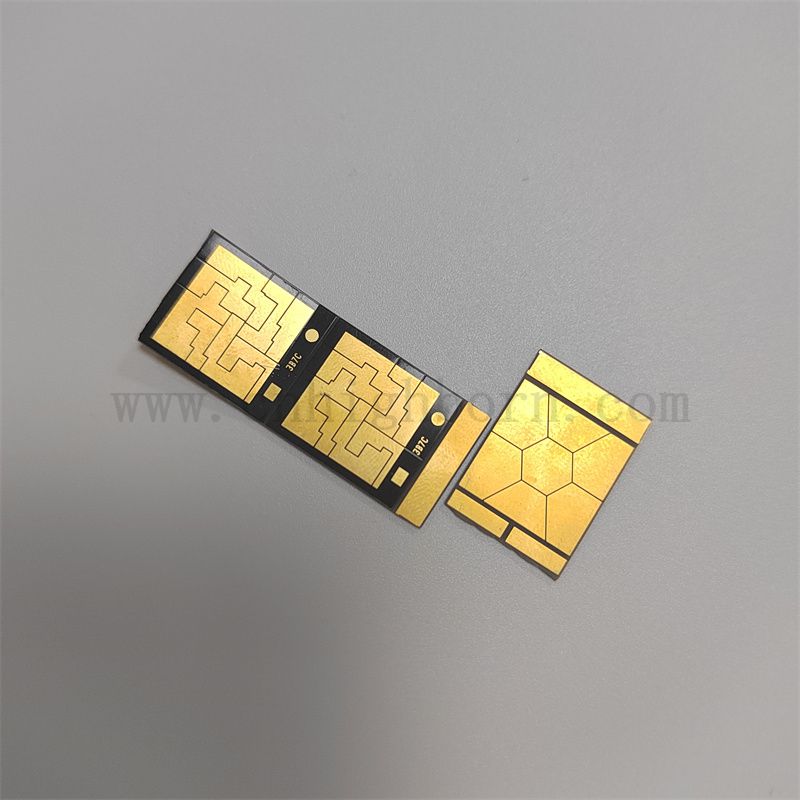 Customized Mo Mn Alumina Al2O3 DBC DPC AMB Metallisierte Keramik -Substrat für elektronische Komponente