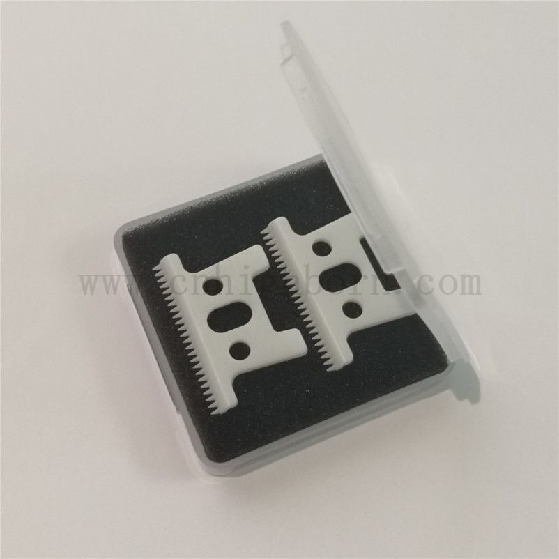 Weiße Zirkonia Keramik -Trimmer -Klingen -Verschleiß Widerstand Haustierpflege Keramikblatt