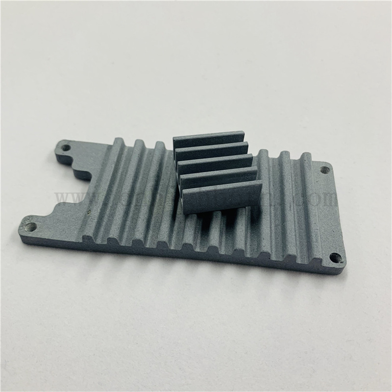 Schwarzer poröser Siliziumkohlenhydrat -Teile sic Keramikkühlkörper 