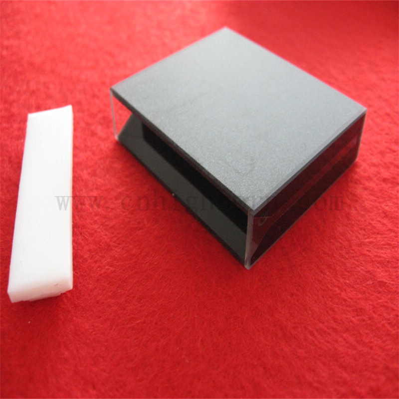 Schwarze Wand Ultra großer Glaszellen Quarzglas Cuvette Chemical Labware