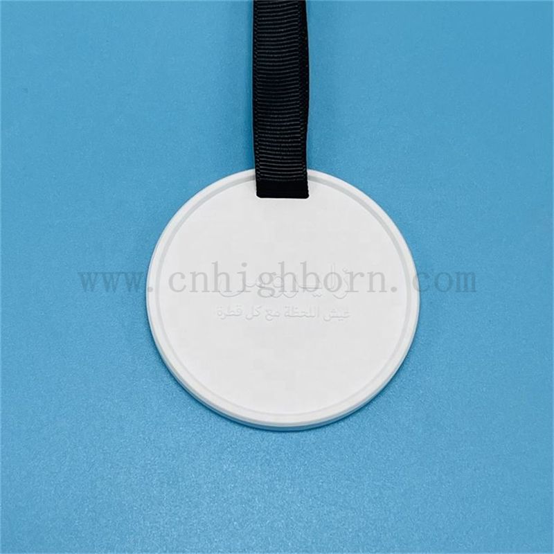 Benutzerdefinierte geprägte Logo -Aroma -Diffusor -Duftstein mit Band