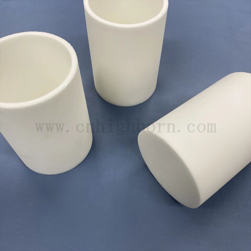 Labor 99% MGO Magnesia Keramik Schmelztiegel Magnesiumoxid Pot Cup
