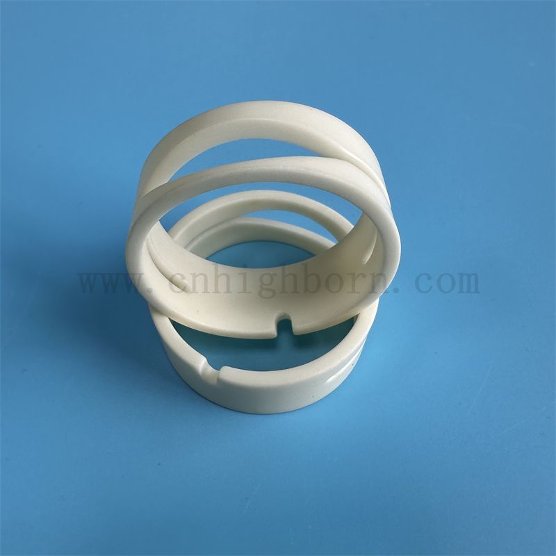Customized Polished Wea Resistant AL2O3 Spinning Machinery Accessoires Alumina Textile Keramikführer