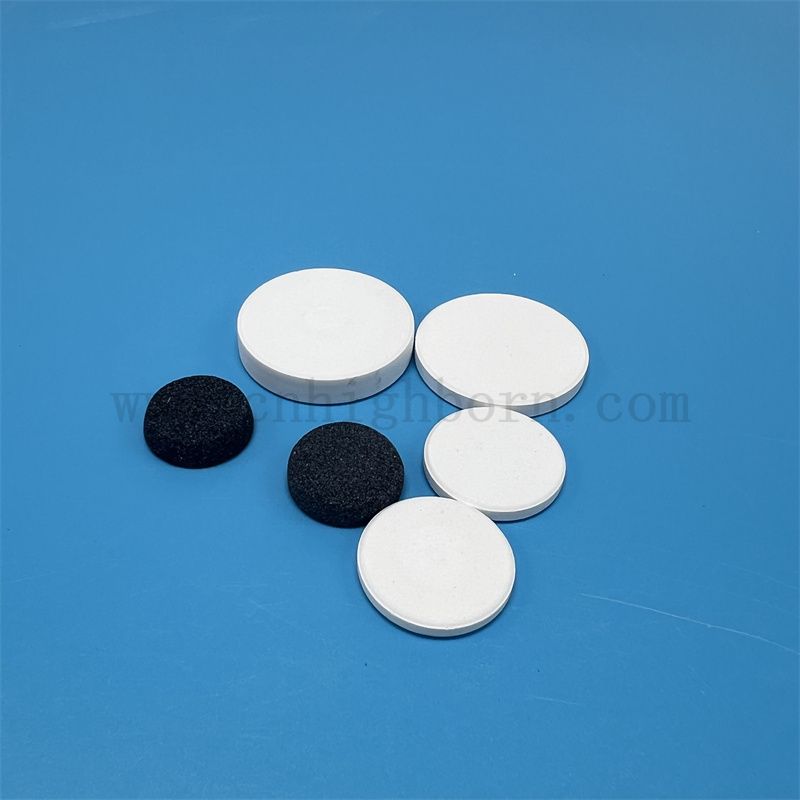 Isolator Poröser Siliziumkarbidfilterplatte Alumina Keramikluftfiltrationsscheibe