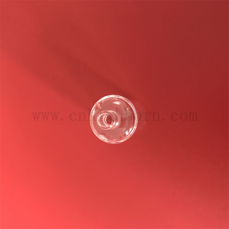 Hochtemperaturwiderstand Tiefes Prozess klarer Quarz -Silica -Glasröhrchen