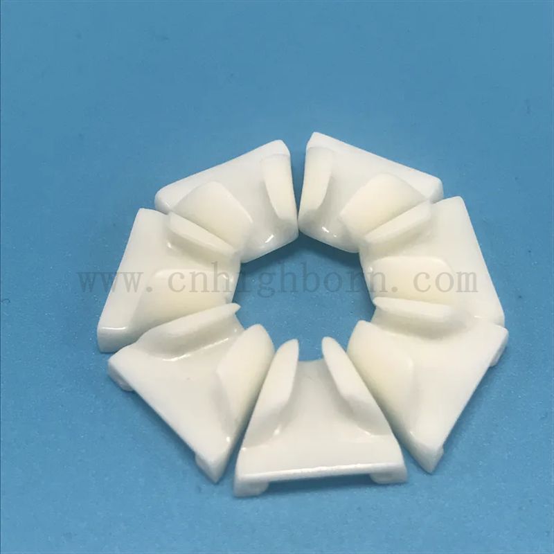 Customized White Textile Machinery Ersatzteile Zirkonia Keramikgarnführer