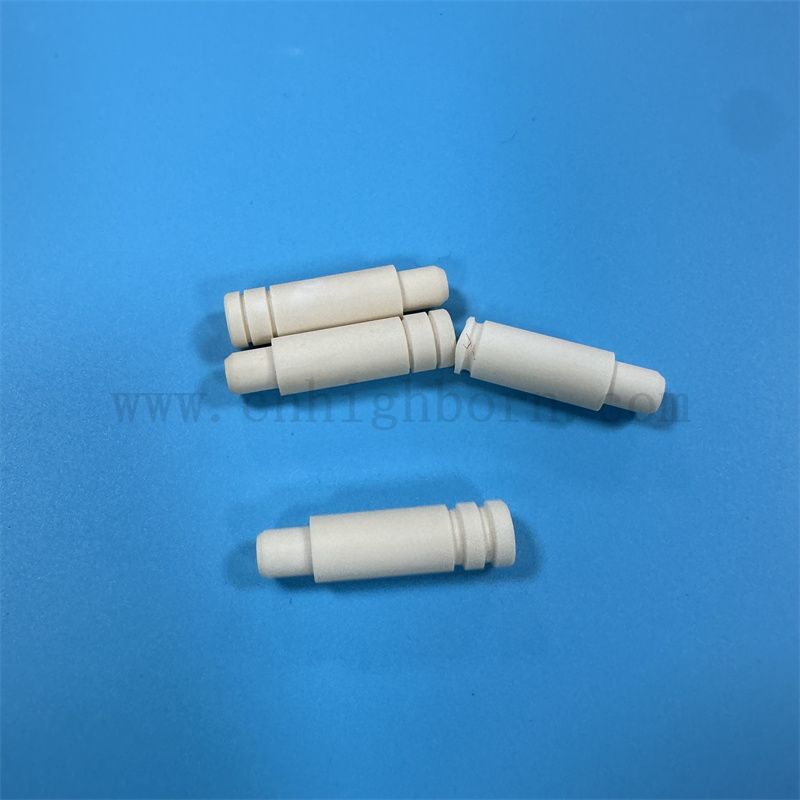 Elektrische Isolierpräzision 99% Aluminiumoxidkeramik -Stab Al2o3 Teile