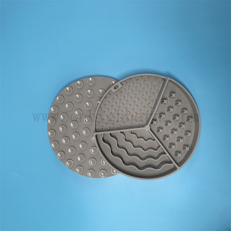 Silikon Gummi -Haustier Licking Matte Puppen liefert Haustier Silastic Slow Food Pad