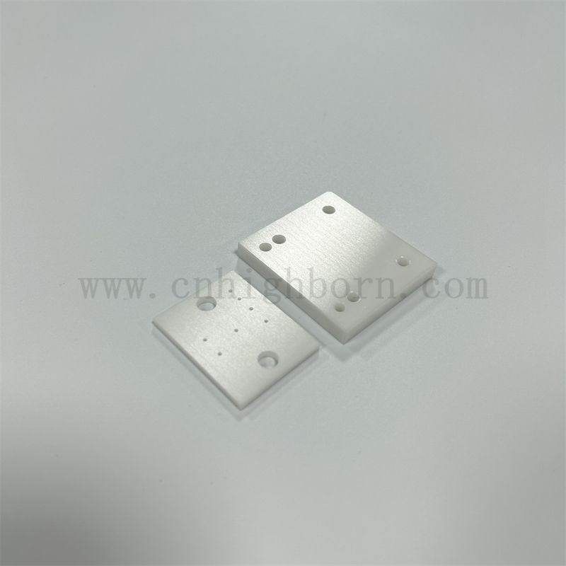 Industrielle polierte Zirkonia ZRO2 Keramikplatte /Teile Benutzerdefinierte Schneidverarbeitungsservice