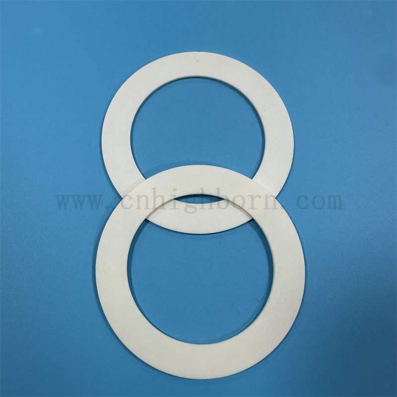 99%Alumina Keramikring -Isolator Al2O3 Keramikkreis Waschmaschine