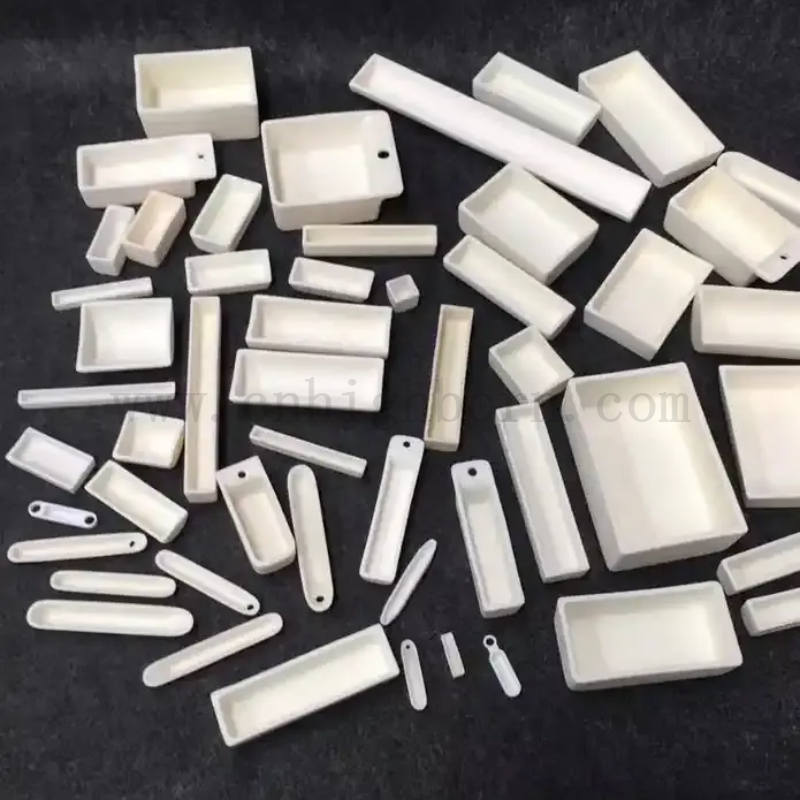 Schullabor 99% AL2O3 Keramik -Tiegel Aluminiumoxid -Schmelztopf -Verbrennungspunkt für die Industrieanalyse