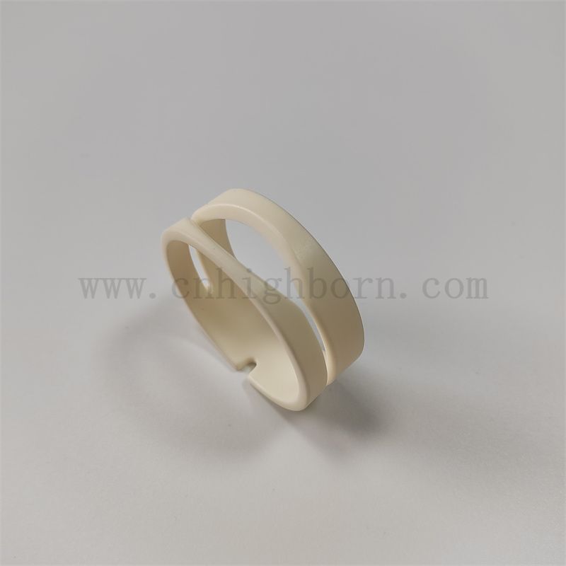 Customized AL2O3 Keramikdichtung Dichtung 95% Alumina Keramikverpackungsring