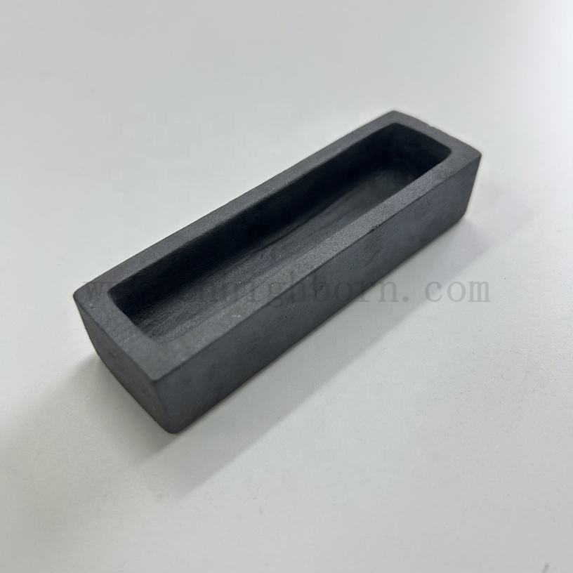 Hohe thermische Leitfähigkeit Siliziumkohlenkartonboot, die Sic Keramik Tiegel schmelzen