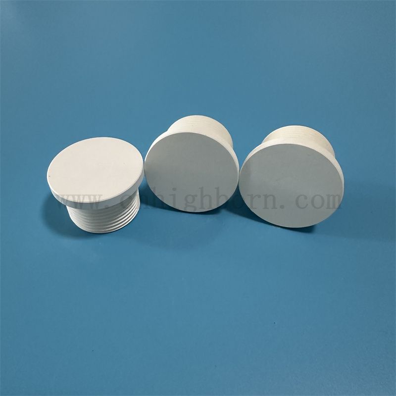 Isolator Bornitrid unregelmäßiger Schraube Teil hoher Wärmeleitfähigkeit Bn Ceramic Busch