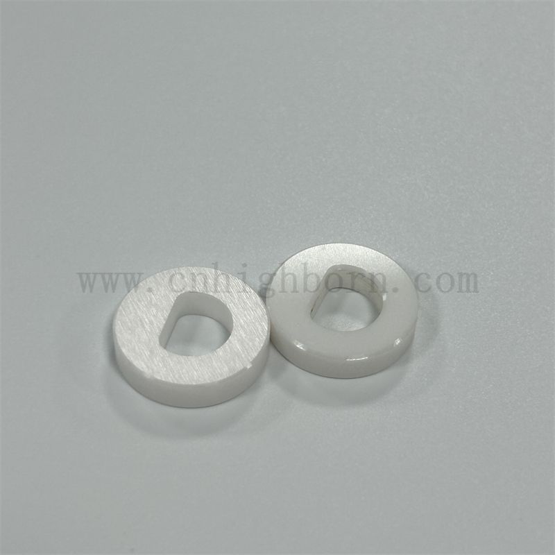 Oberflächenspiegel Polierzirkonia -Ringisolator weiße ZRO2 -Keramikplatte