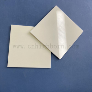 Angepasste eine Seite polierte Aluminiumoxid -Keramik -Blatt Al2o3 -Substrat