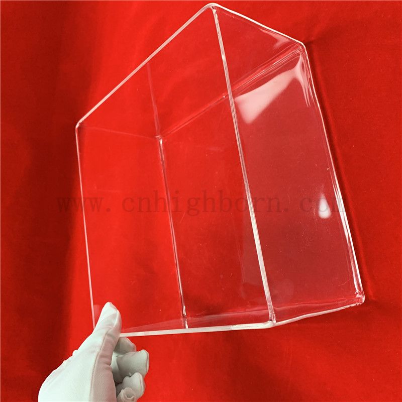 Wärmewiderstand Clear Clear Fusions Silica Quartz Glass Box angepasst
