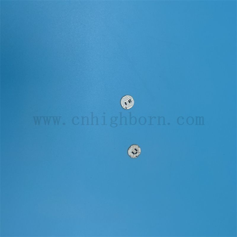 Hohe Genauigkeit Alumina Keramikblech Dicker Filmsubstrat Automobilzuskel -Detektorwiderstand