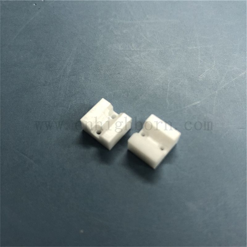 Customized ZRO2 -Teile Zirkonia Keramik bearbeitete Stange mit Rille