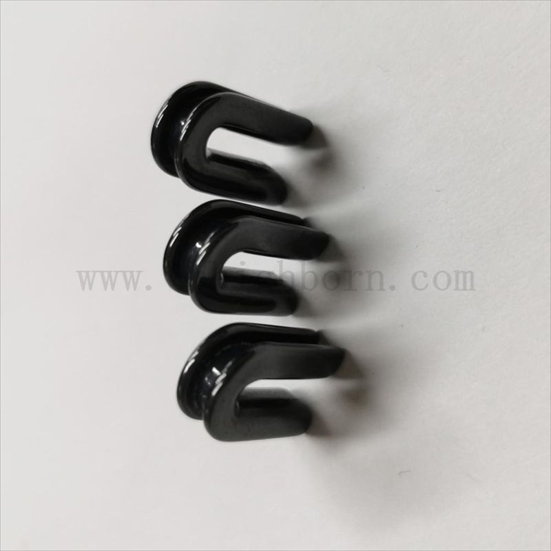 Customized Textile Ceramic Machine Teil Titanoxid Keramikschlitzgarnführer Textil Drahtanleitung