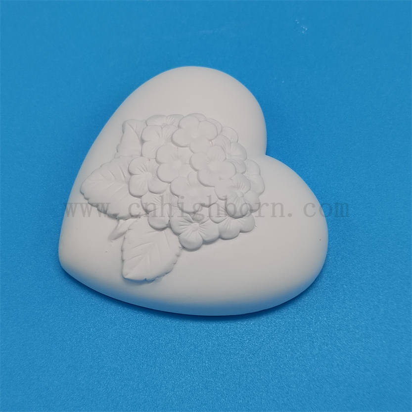 Customized Herzform Gungsumaroma Diffusor Steinauto Hanging Duft Keramikstein