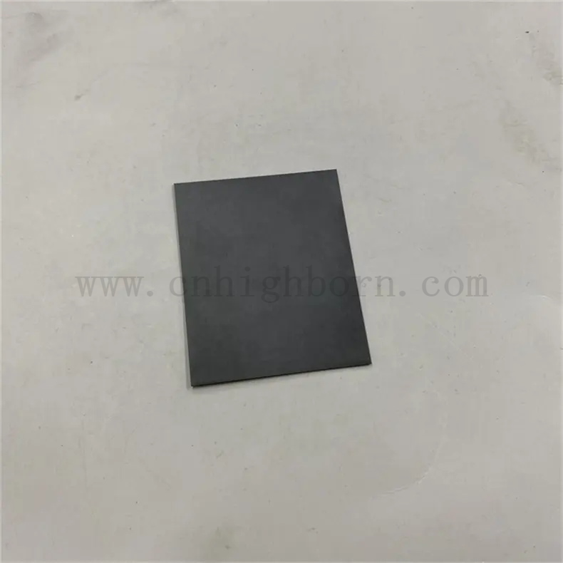 0,5 mm Siliziumkarbidkeramikplatte SiC -Keramik -Substrat