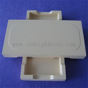 Tiegel aus kalziumstabilisiertem Zirkonoxid, kundenspezifische Isolierung, ZrO2-Keramikbehälter