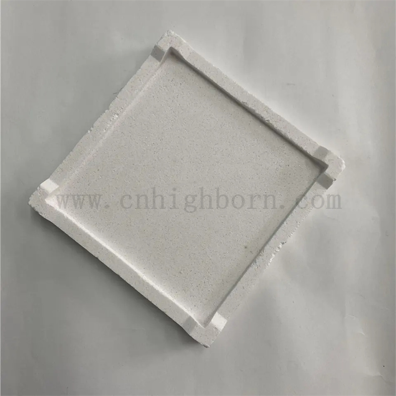 Customized High Aluminina -Brenner -Keramikplatte für Ofen
