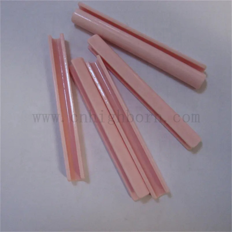 99% Pink AL2O3 Alumina Keramikgarn Guide Textile Keramik verschiedene Typen Guides